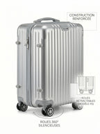 Set de 4 Valises Premium SILVER — Collection Signature